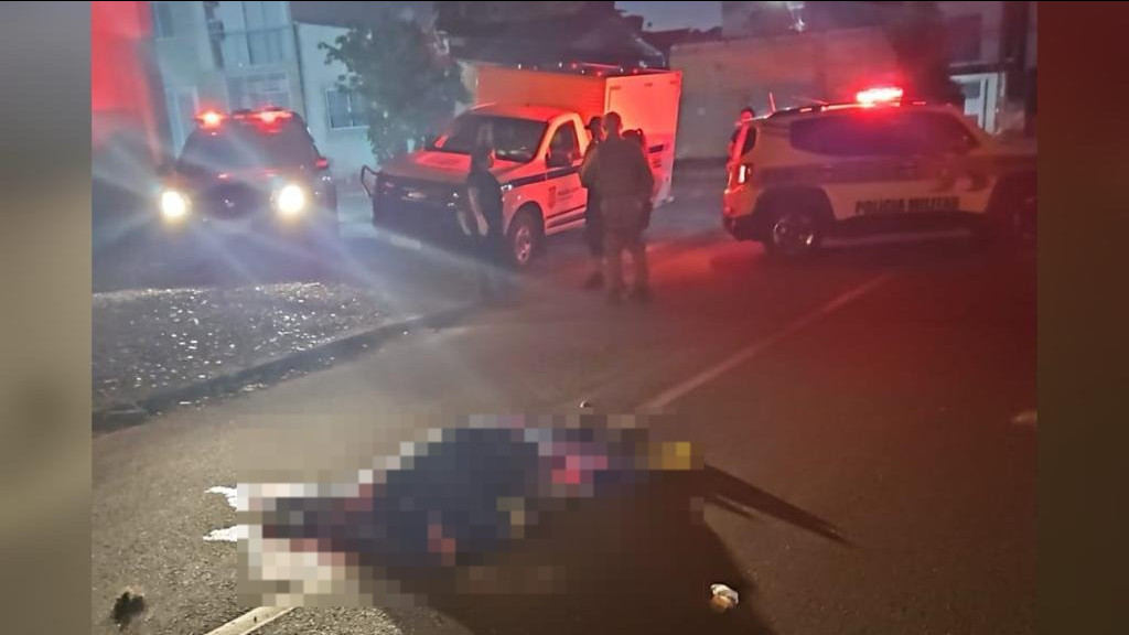 Moradora de rua morre atropelada em Camboriú