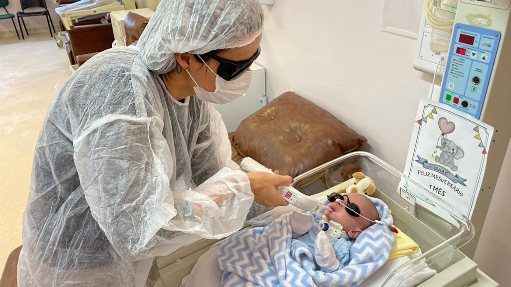 Hospital Materno-Infantil oferece tratamento inovador de laserterapia em Santa Catarina