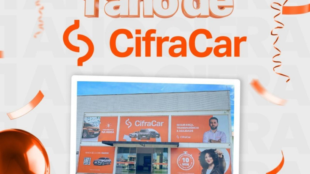 CifraCar celebra seu primeiro aniversário com sucesso e inovação no comércio de veículos