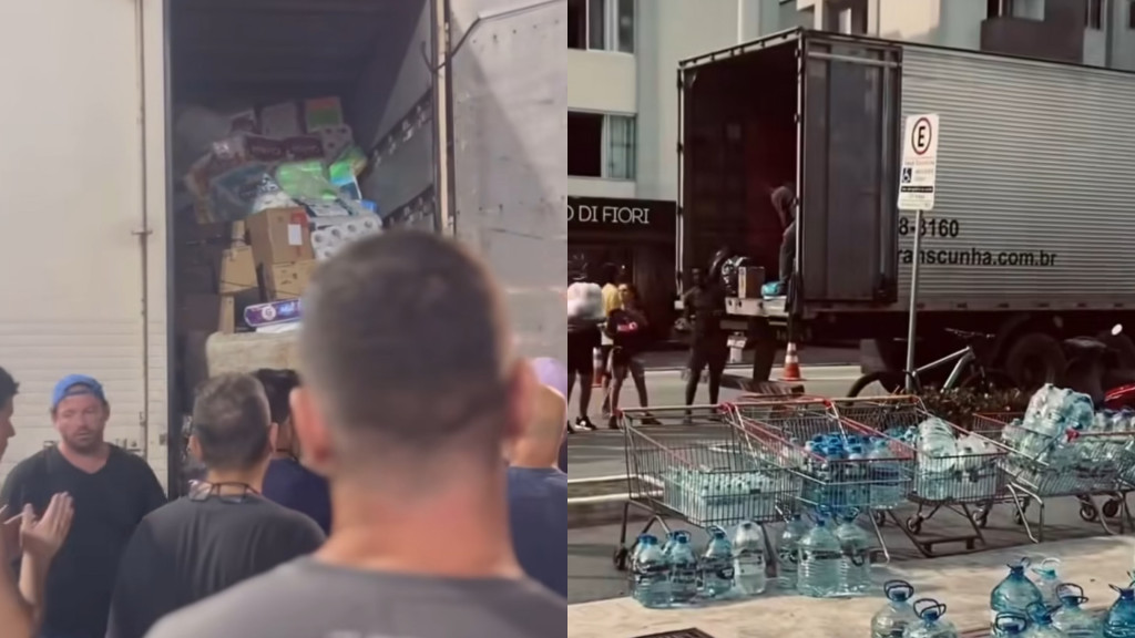 Balneário Camboriú envia quase 400 toneladas de doações às vítimas das enchentes do RS