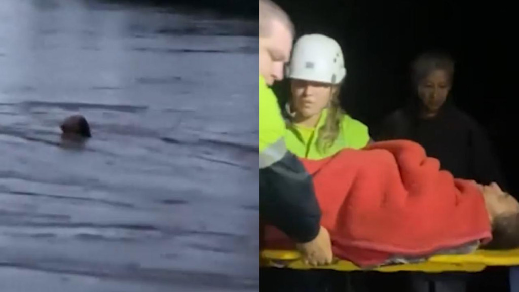 Mãe tenta ajudar filhos durante enchente e é arrasta por rio no RS