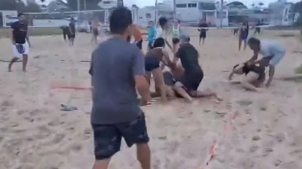 Família é agredida por grupo de beach tennis em quadra pública de Florianópolis