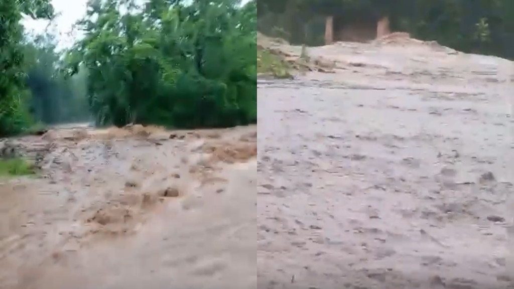 Chuvas começam a castigar cidades com alagamentos em Santa Catarina