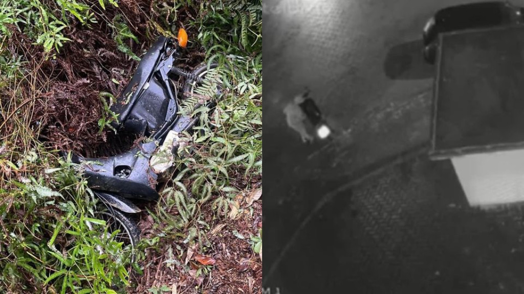 URGENTE: Moto furtada de trabalhadora é encontrada por moradores em São João Batista
