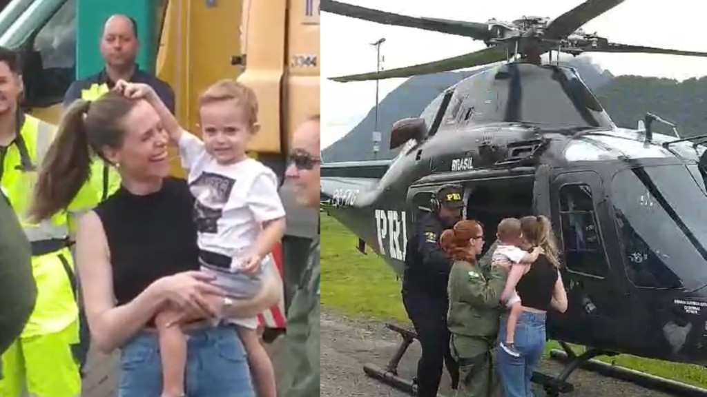 "VOO PELA VIDA": Helicóptero da PRF transporta menino de 3 anos para transplante de rim