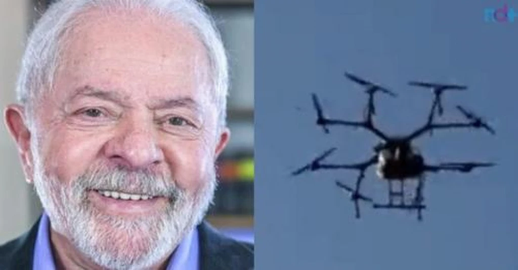Lula: Ataque em público por drone com fezes