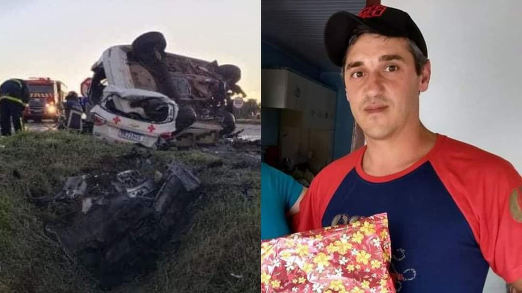 Motorista de ambulância catarinense morre em acidente no Paraná
