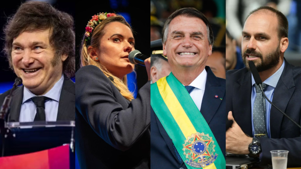Milei dispensa Lula e virá a Balneário Camboriú em evento com Bolsonaro, Zanatta e Eduardo