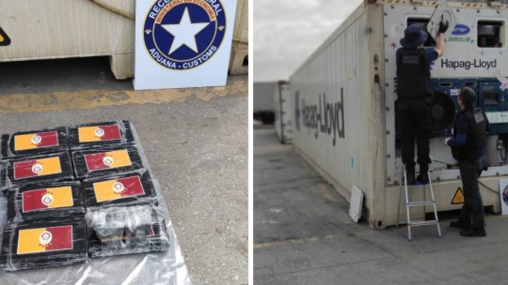 Receita Federal intercepta mais de 30 kg de cocaína no Porto de Paranaguá