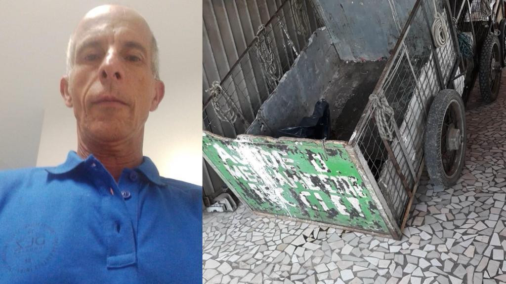 URGENTE: Carrinho de catador de recicláveis furtado em Tijucas é encontrado