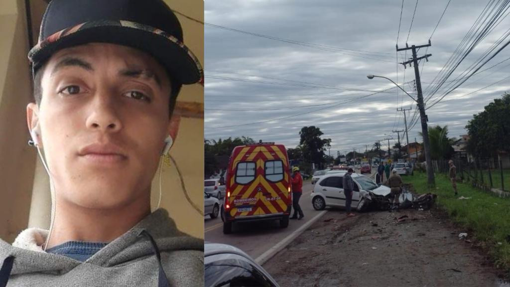 Jovem de 21 anos morre após colisão entre carro e moto na SC-415