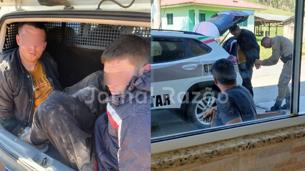 URGENTE: PM prende ladrões em flagrante após série de furtos em Tijucas