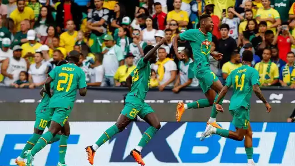 Seleção Brasileira é goleada por Senegal durante amistoso