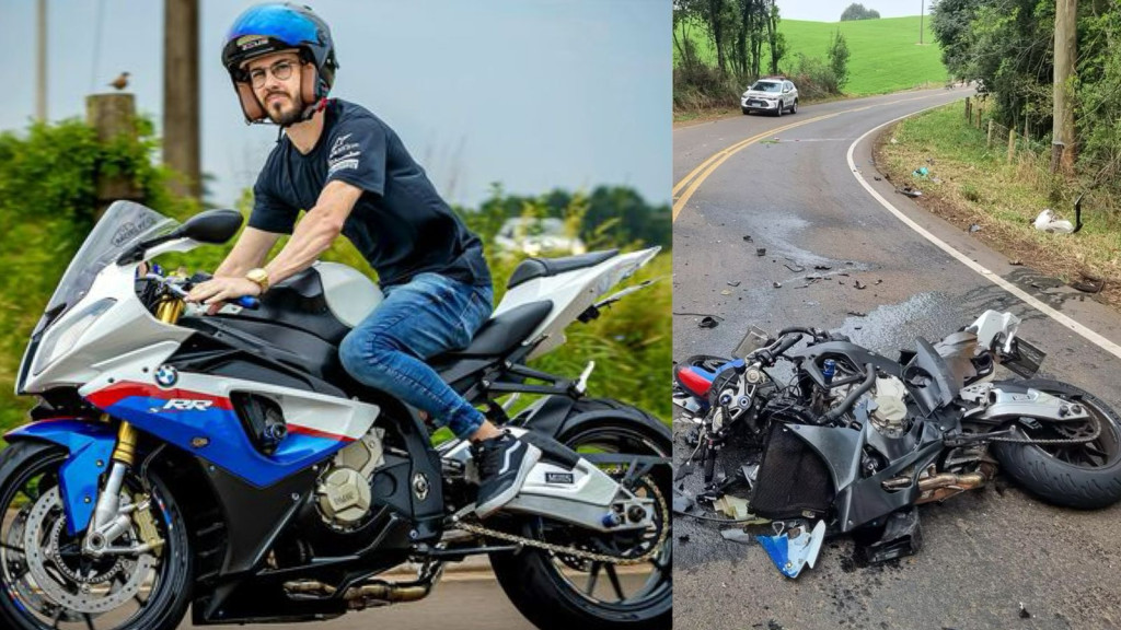 Motociclista morre em gravíssimo acidente na SC-390