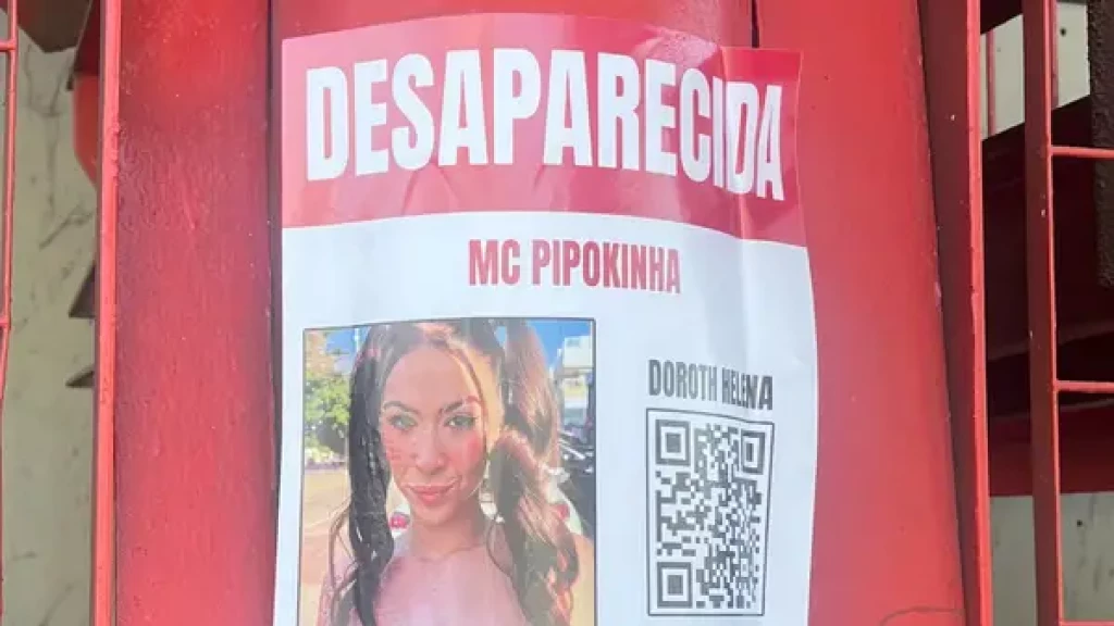 Nova polêmica: falso desaparecimento de MC Pipokinha irrita internautas