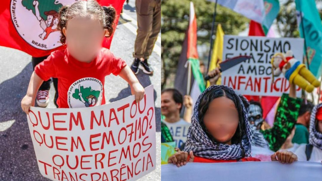 MST usa crianças brasileiras para apoiar terroristas do Hamas