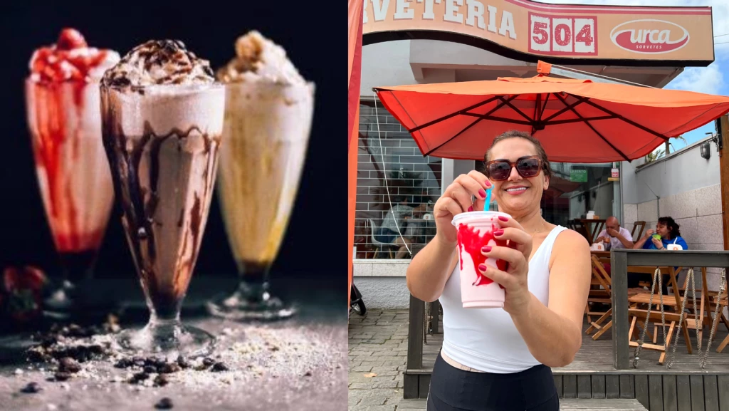 Calorão em Tijucas: sorveteria inova com Milk Shake alcoólico