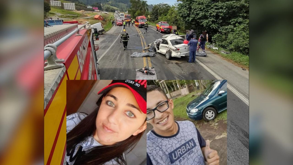 Identificadas vítimas de acidente entre carretas e carros na BR-470, no Alto Vale do Itajaí