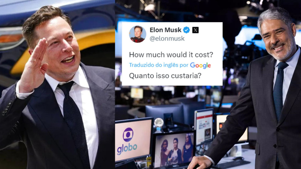 "Quanto custa": Elon Musk vai comprar a TV Globo?