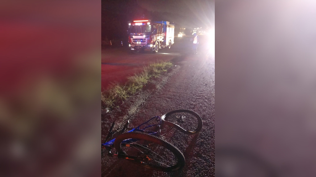 Tragédia: Ciclista morre ao tentar atravessar rodovia em Indaial