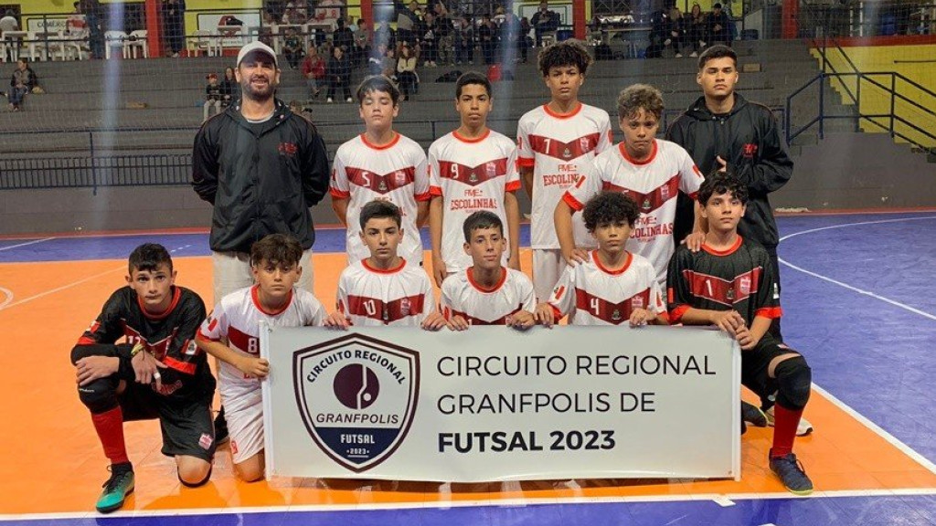 Escolinha da FME de Tijucas vence Rancho Queimado pelo Circuito de Futsal