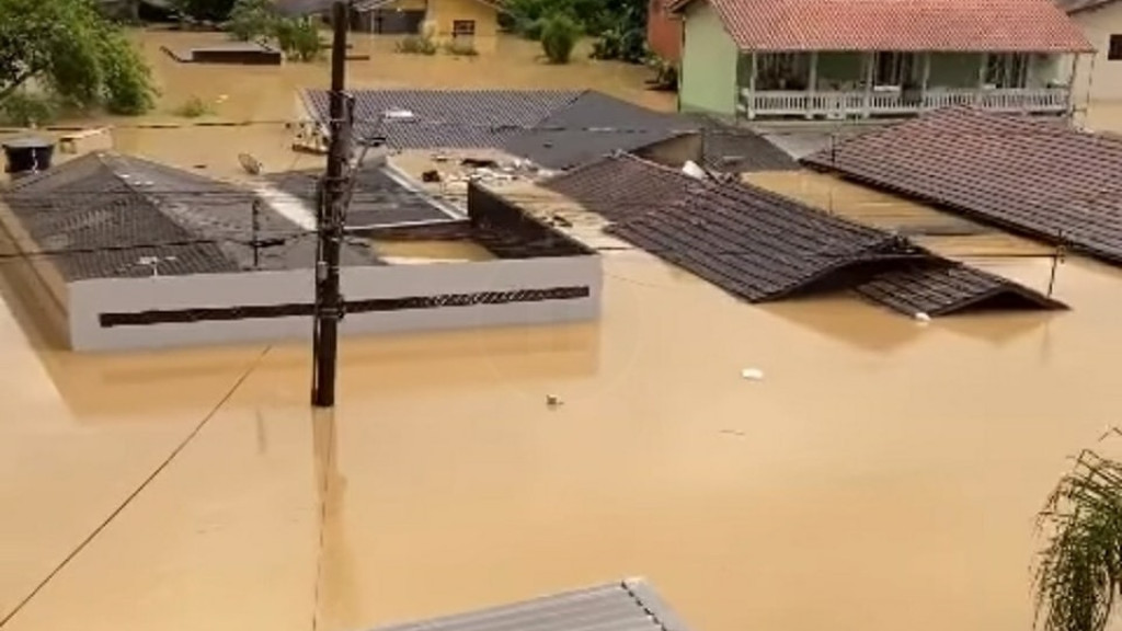 Rio do Sul decreta estado de calamidade pública após quinta enchente