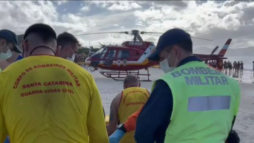 Turista argentino morre após mal súbito em praia de Florianópolis