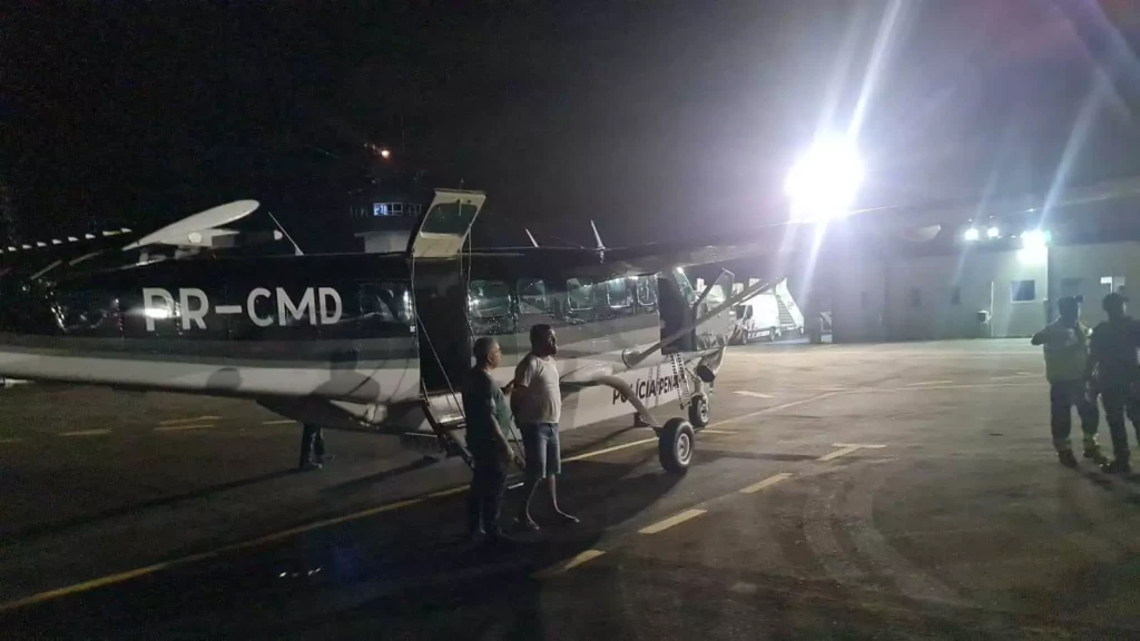 Vereador capturado em Brasília na Mensageiro é conduzido a SC por avião do sistema penitenciário