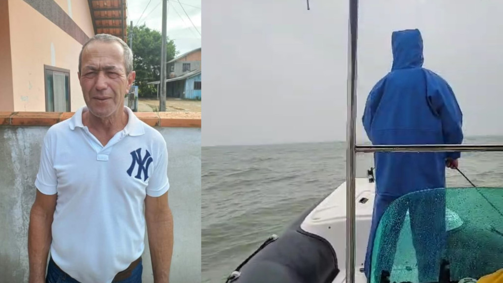 VÍDEO: Pescador desaparece no mar do Litoral Norte de Santa Catarina
