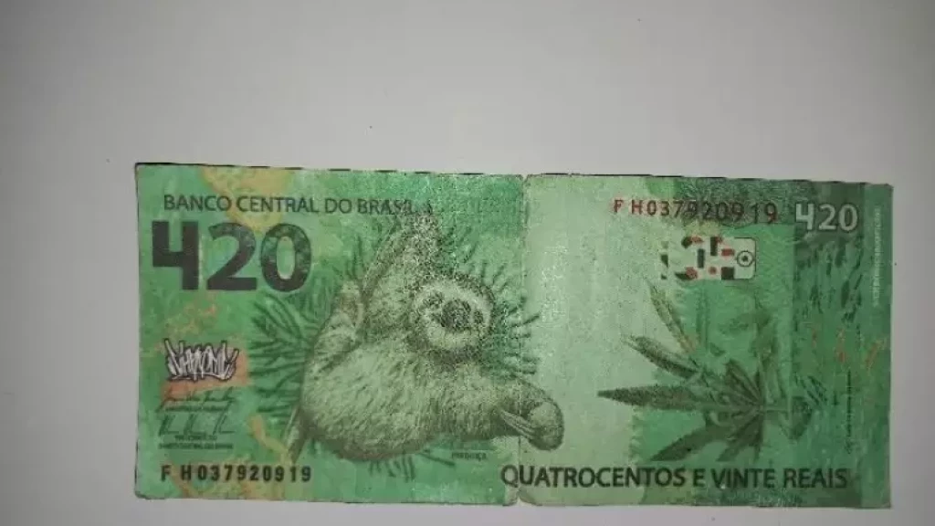 Criminoso é preso com cédula falsa de R$ 420