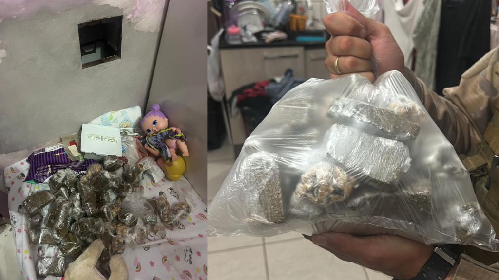 “Casal do tráfico” é preso com drogas escondidas em cofre dentro de casa em Itajaí