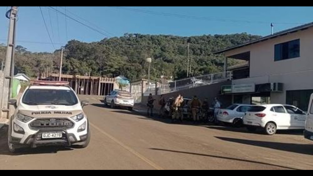URGENTE: Assalto à banco em Santa Catarina mobiliza forças de segurança