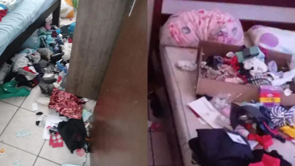 Ladrões fazem a limpa dentro de apartamento em São João Batista
