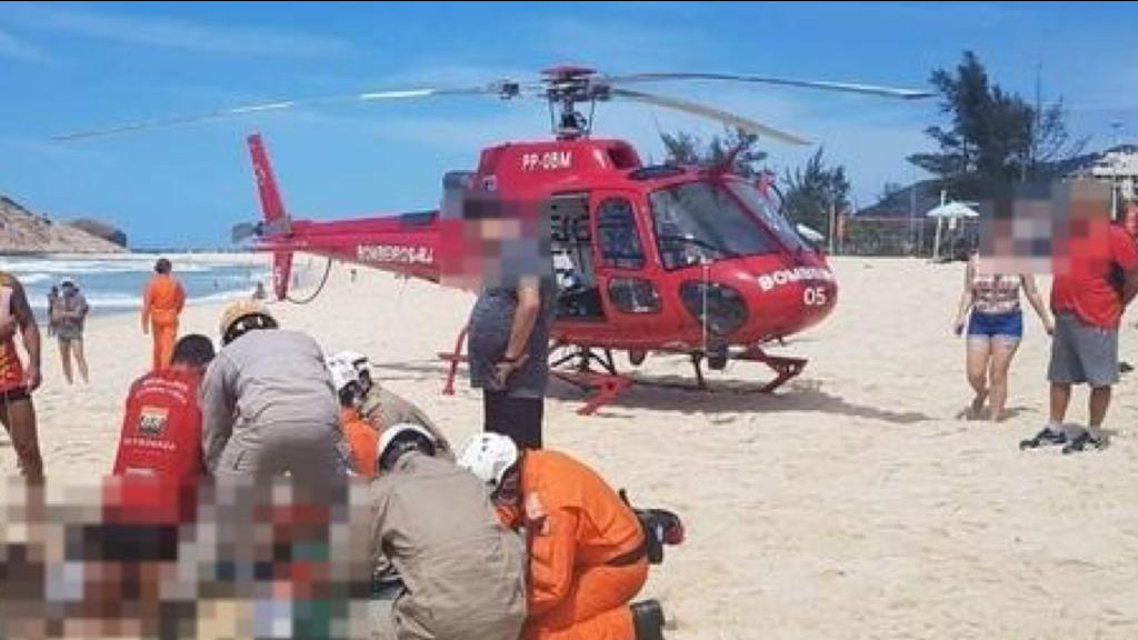Criança morre após ser arrastada pela correnteza em praia de Barra Velha