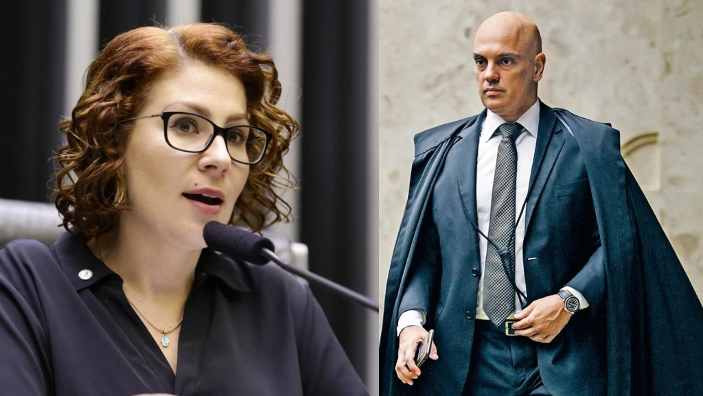 Ministro Alexandre de Moraes rejeita pedido de Carla Zambelli para reativar redes sociais