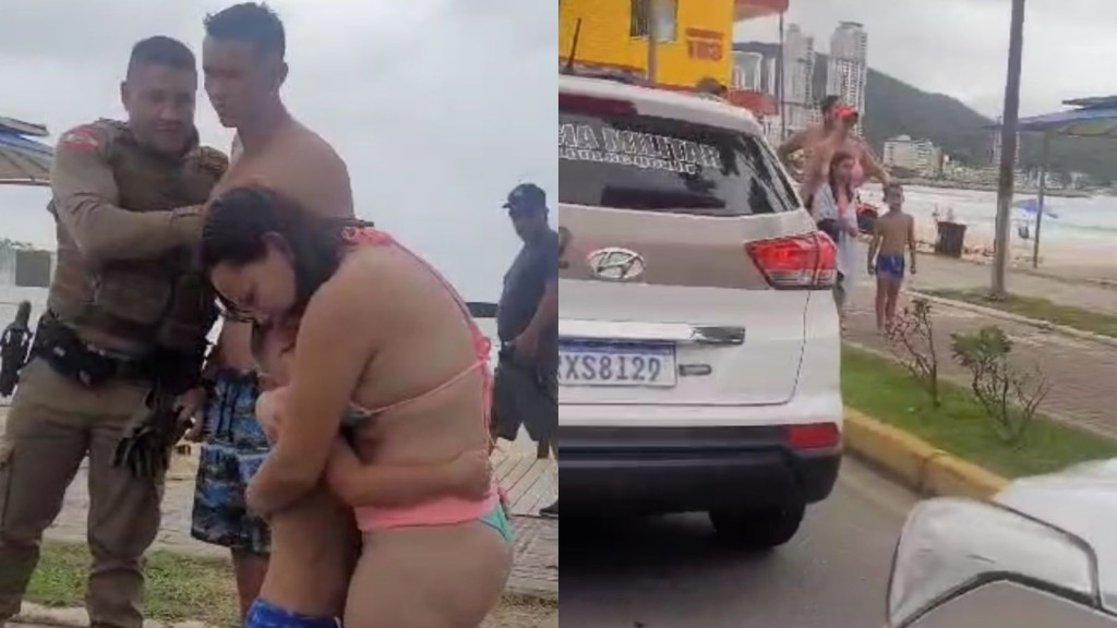 "Abraço emocionante": Menino de 6 anos reencontra a mãe após ficar perdido na praia de Itapema