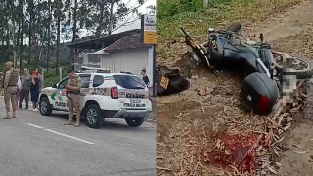 URGENTE: Vigilante é perseguido e baleado em cima de moto em São João Batista