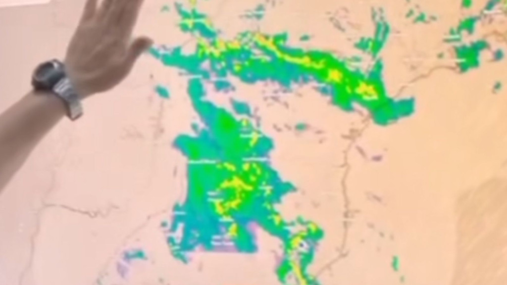 Frente fria traz chuvas fortes e queda de temperatura no Sul