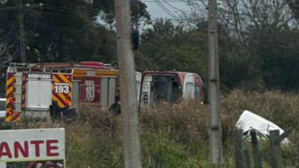 Gravíssimo acidente termina em morte na SC-410, em Tijucas