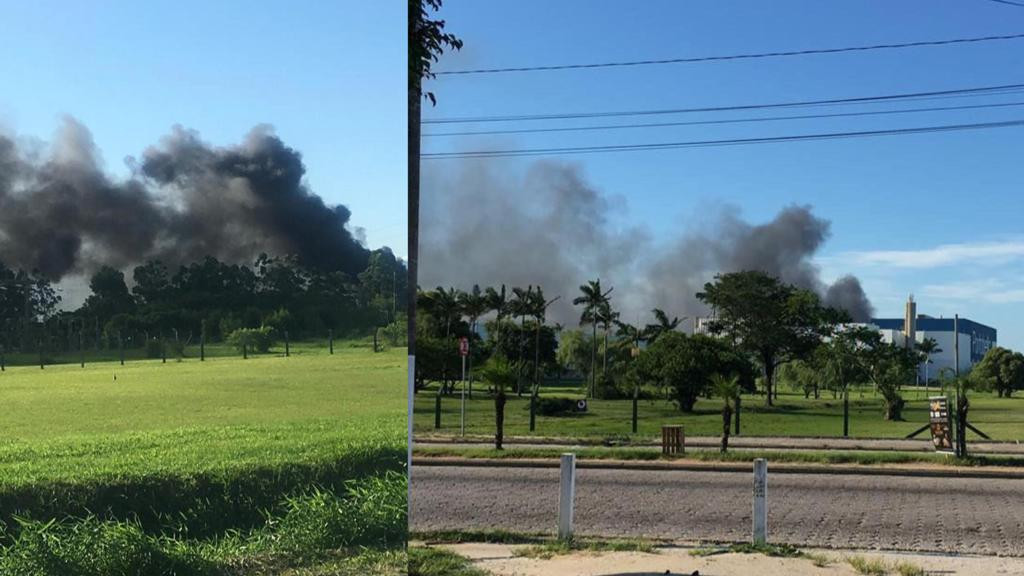 URGENTE: Incêndio de grandes proporções assusta moradores de Tijucas