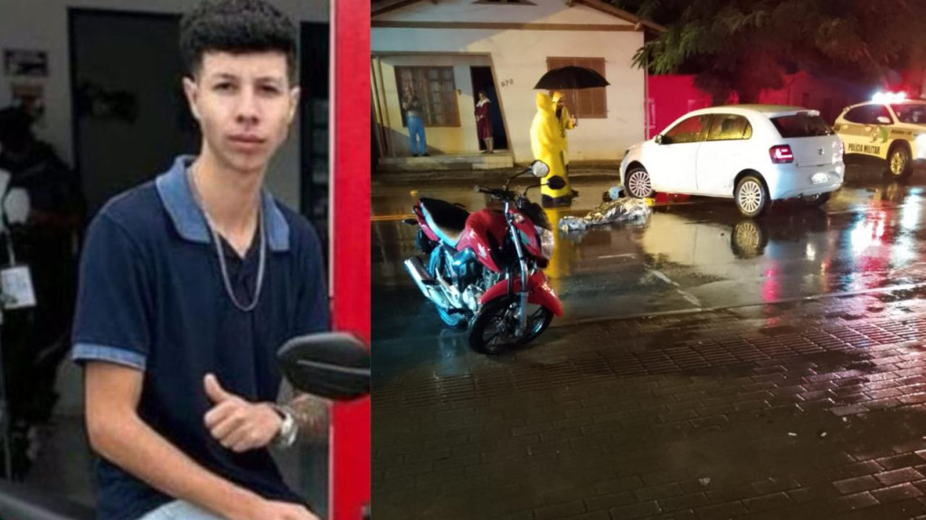 Identificado o motociclista de 18 anos que morreu após acidente em Guabiruba