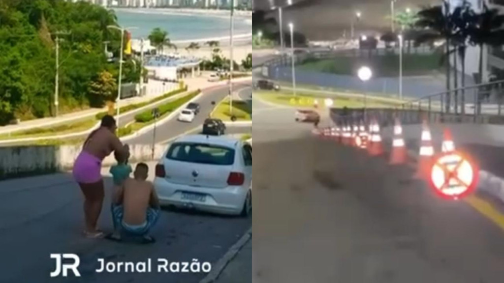 Acabou a 'fotinha' em famoso ponto turístico de Balneário Camboriú: "proibido estacionar"