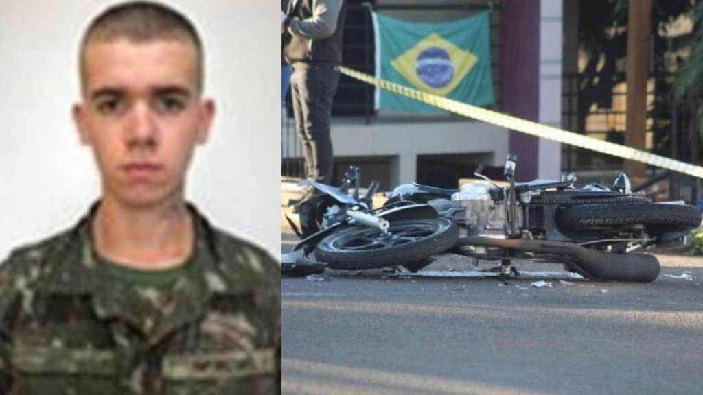 Tragédia: Soldado do Exército de 19 anos morre após colisão entre carro e moto em SC