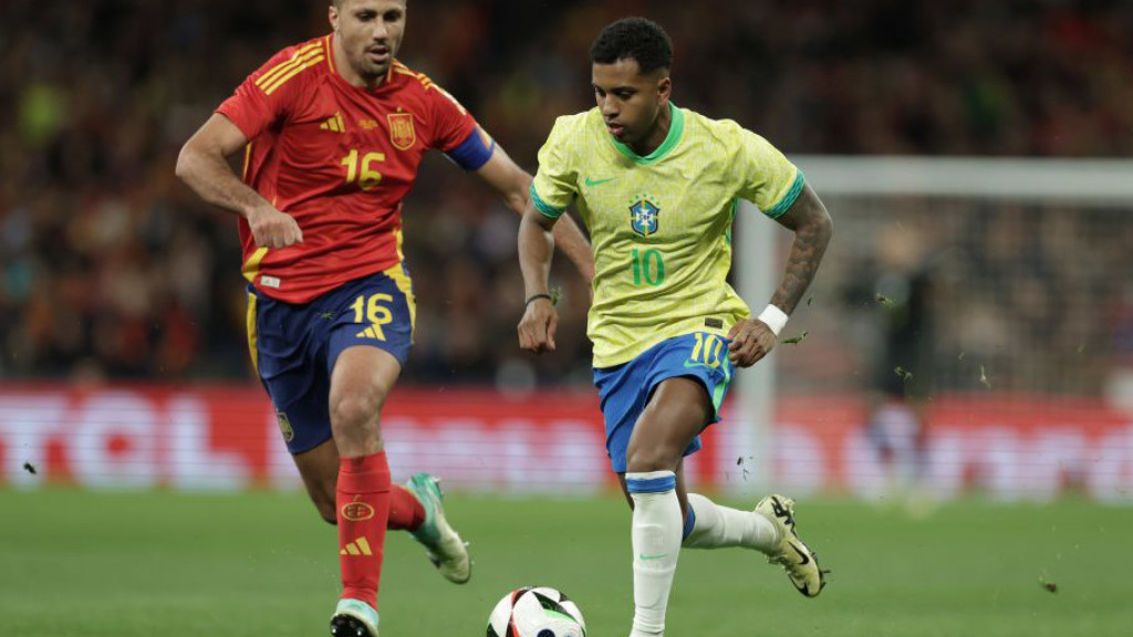 Rodrygo vibra com gol marcado e nova fase da seleção brasileira