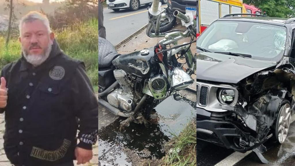 Motociclista morre ao ser atingido por motorista alcoolizado na BR-470