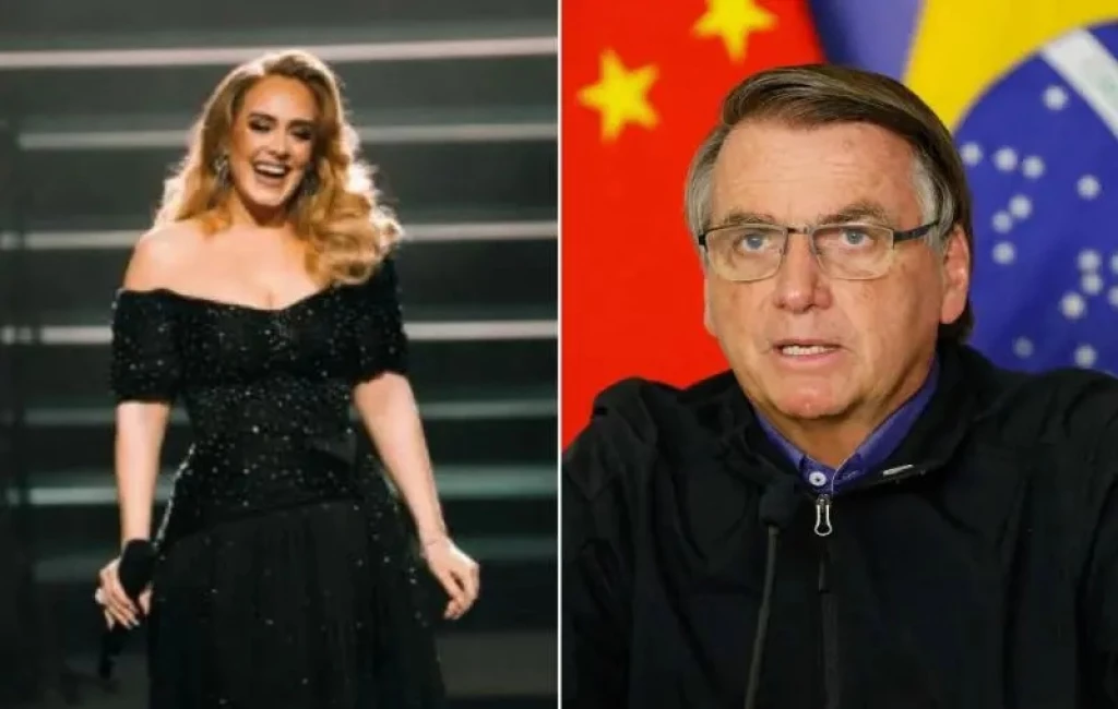 Adele grita "fora Bolsonaro" durante show