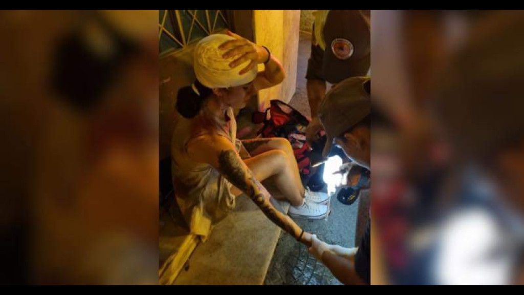 Mulher sofre traumatismo craniano após levar garrafada de vendedor ambulante em Florianópolis