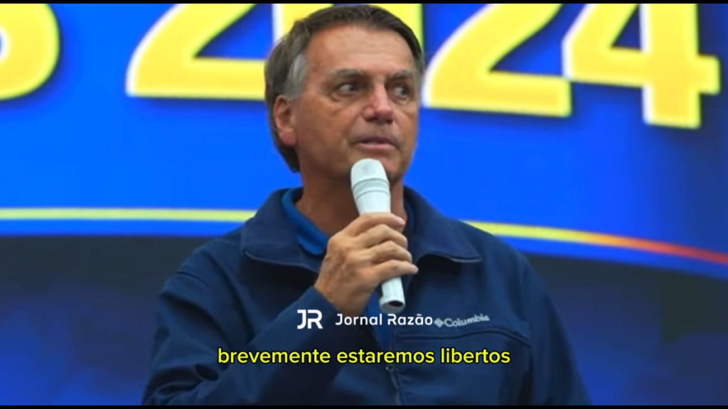 O recado de Bolsonaro em Santa Catarina: “brevemente estaremos libertos”