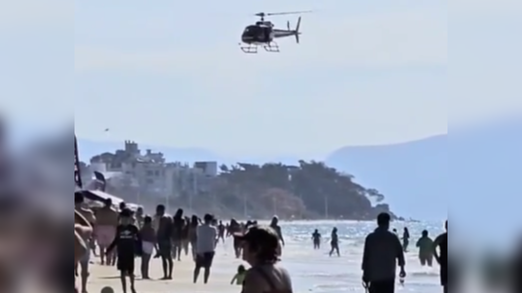 Criança de 2 anos sofre convulsão e mobiliza bombeiros em praia de SC