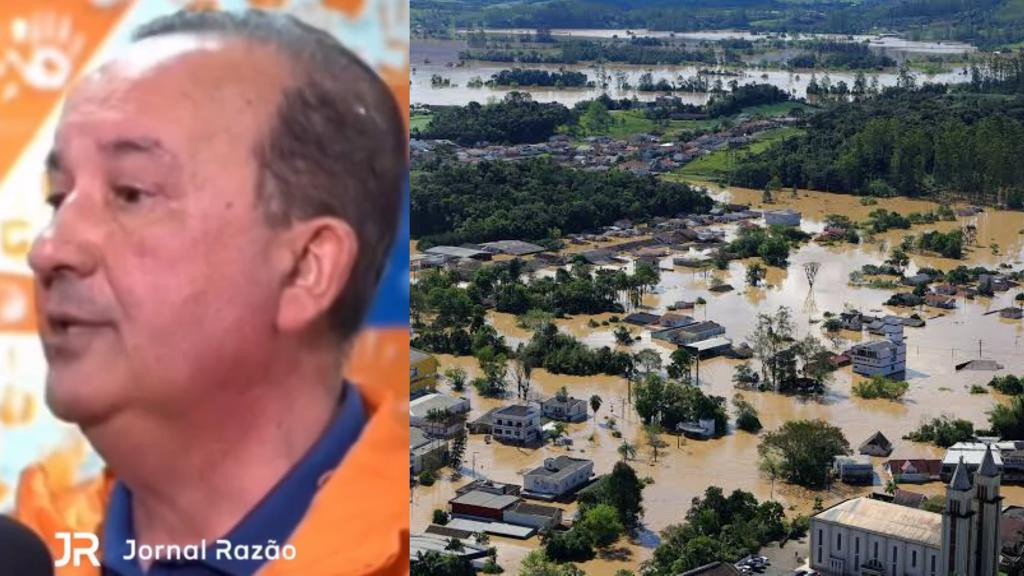 URGENTE: "A enchente não acabou ainda", avisa Governador de SC com previsão preocupante